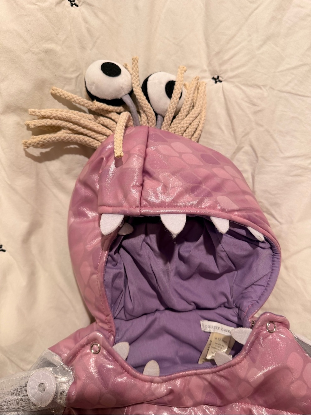 Adorable Purple Monster Baby Costume - Picture 11 of 15